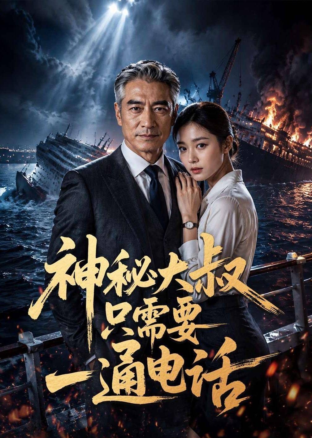 神秘大叔只需要一通电话封面图