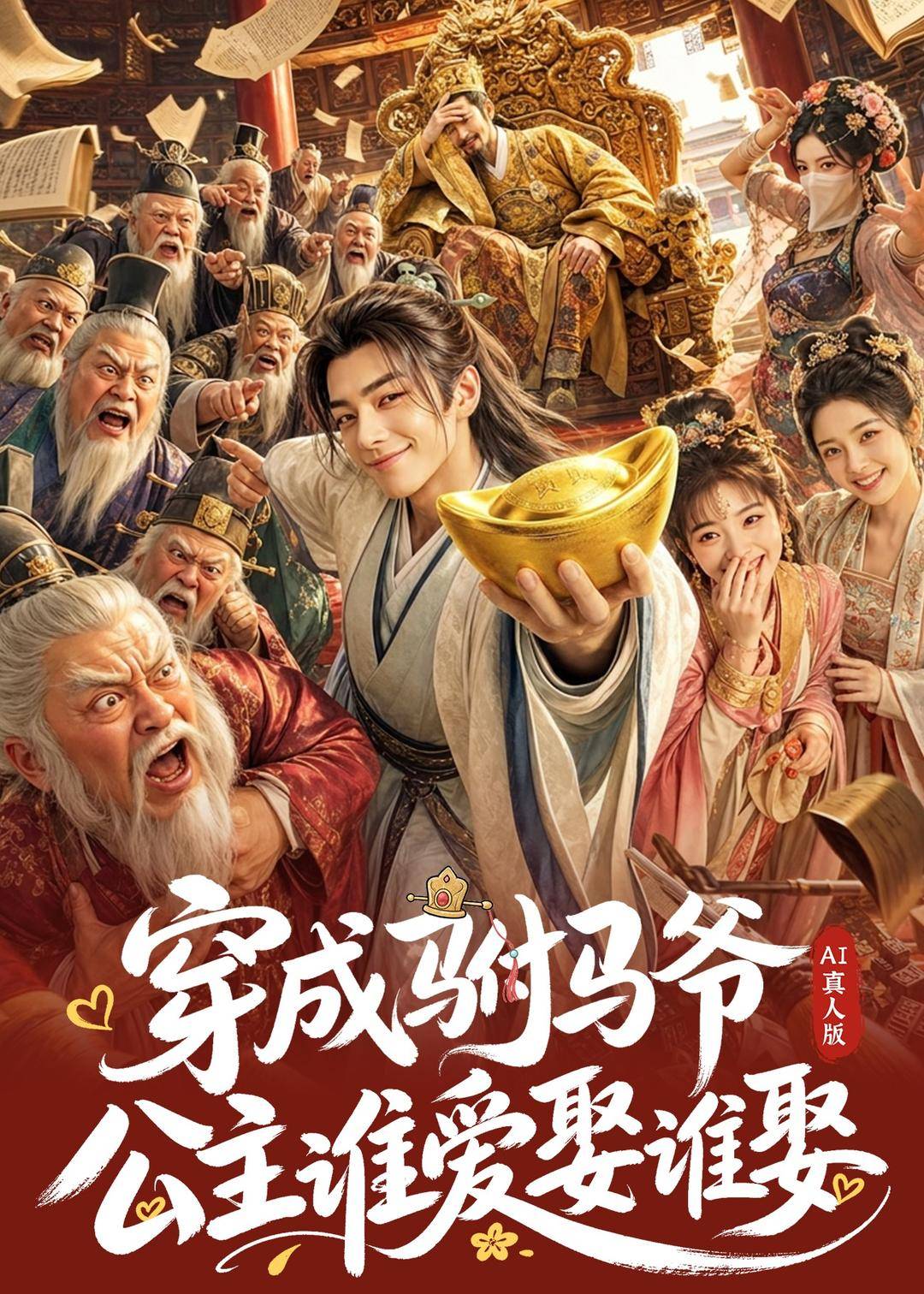 穿成驸马爷：公主谁爱娶谁娶封面图