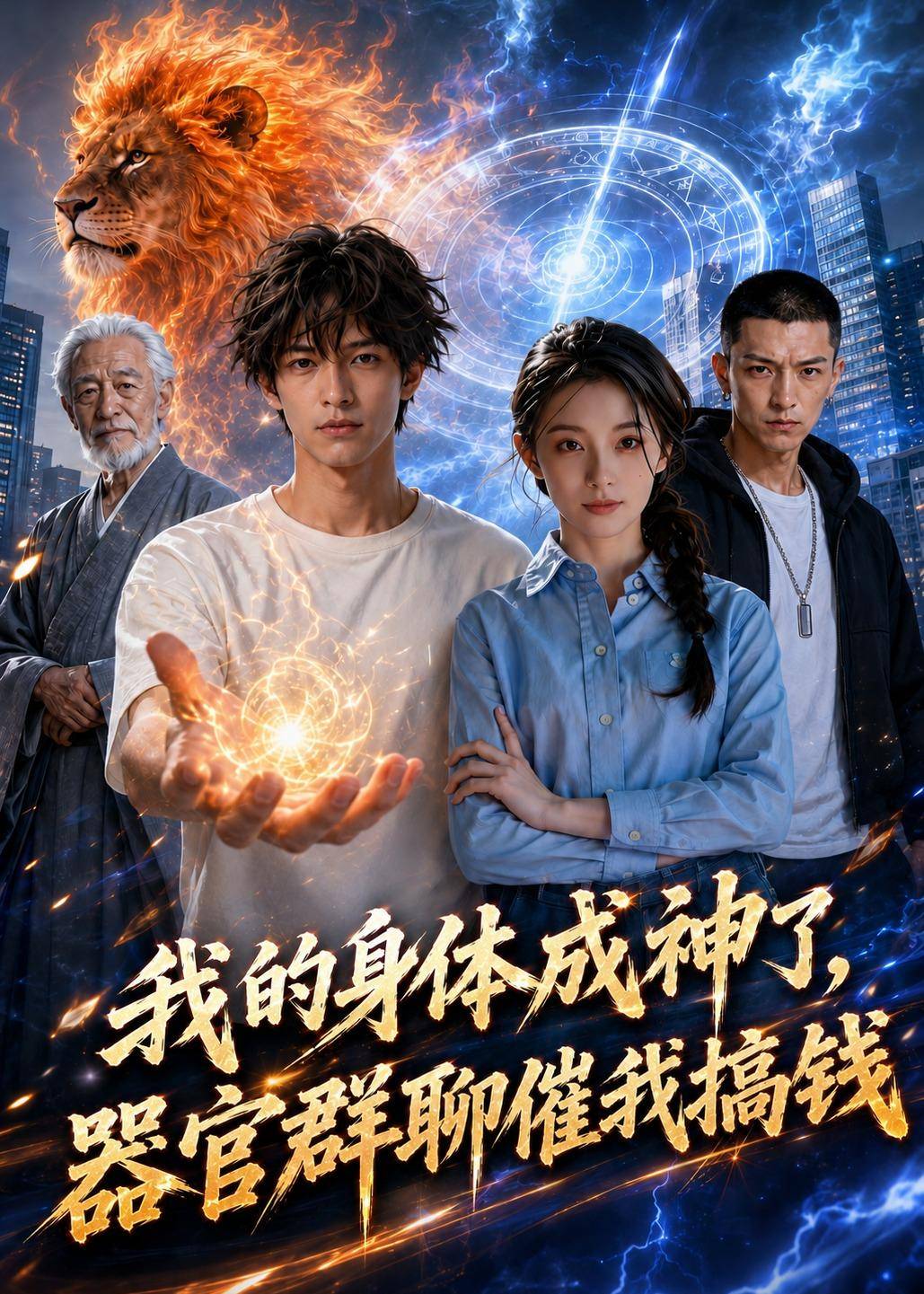 我的身体成神了，器官群聊催我搞钱封面图