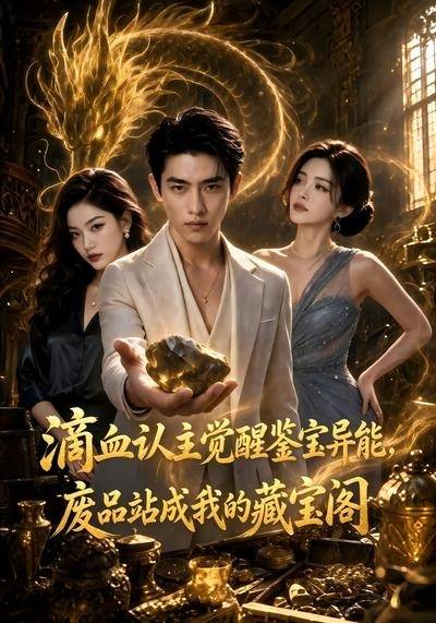滴血认主觉醒鉴宝异能，废品站成我的藏宝阁封面图