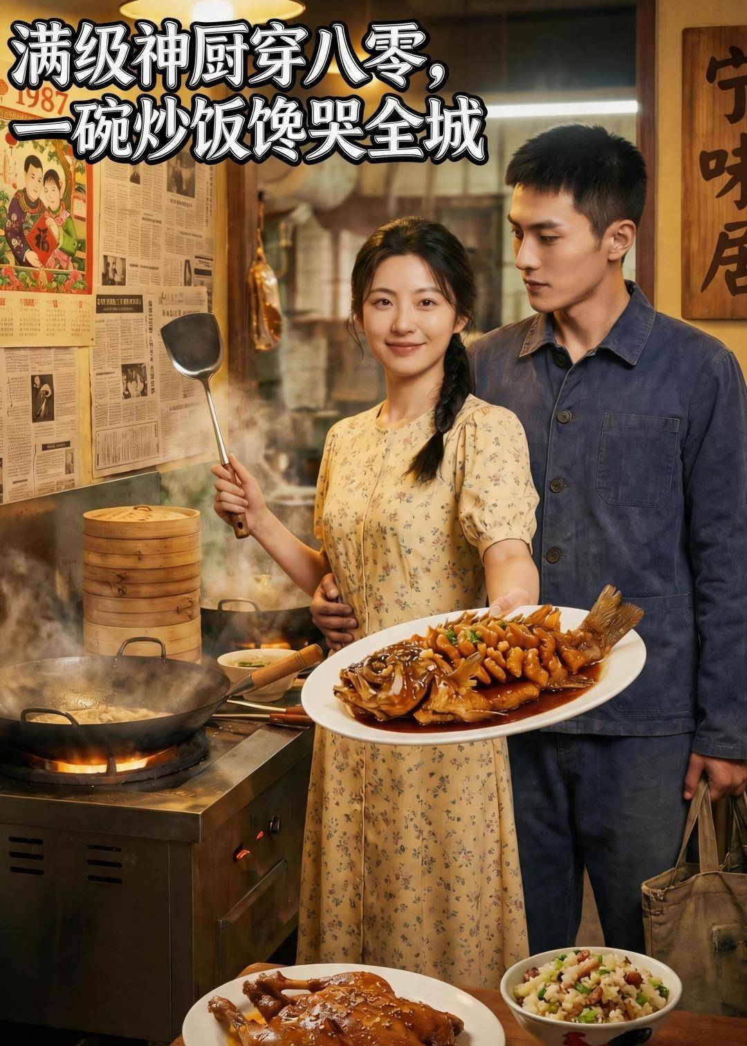 满级神厨穿八零，一碗炒饭馋哭全城封面图