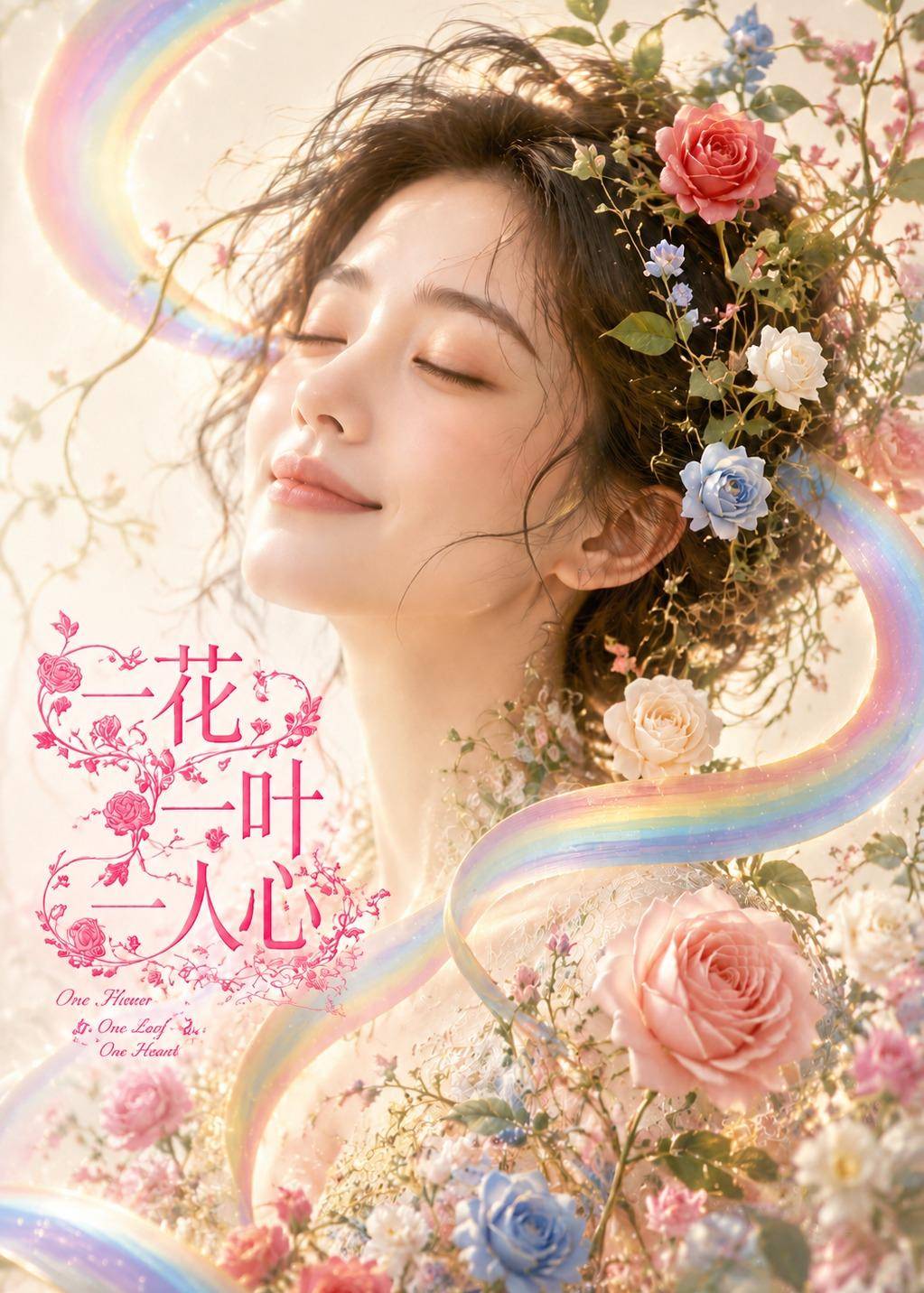 一花一叶一人心封面图