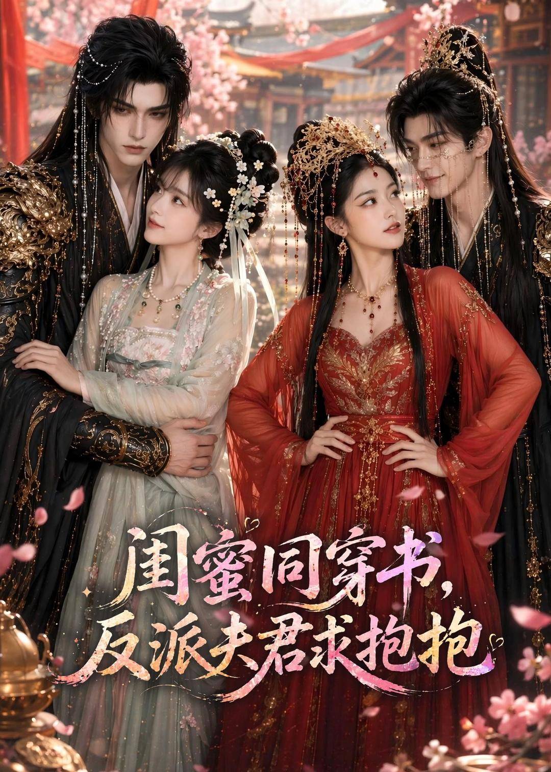 闺蜜同穿书，反派夫君求抱抱封面图