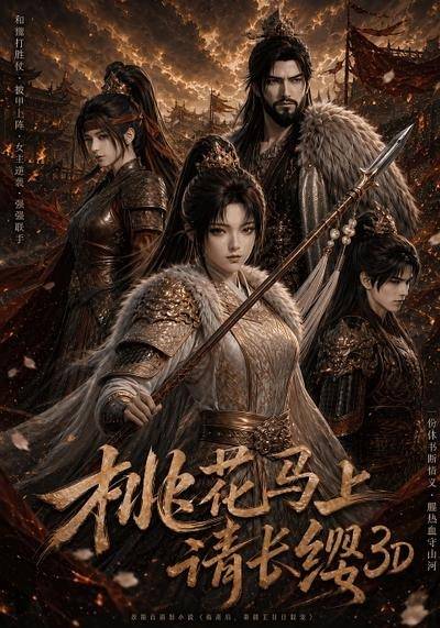 桃花马上请长缨3D封面图