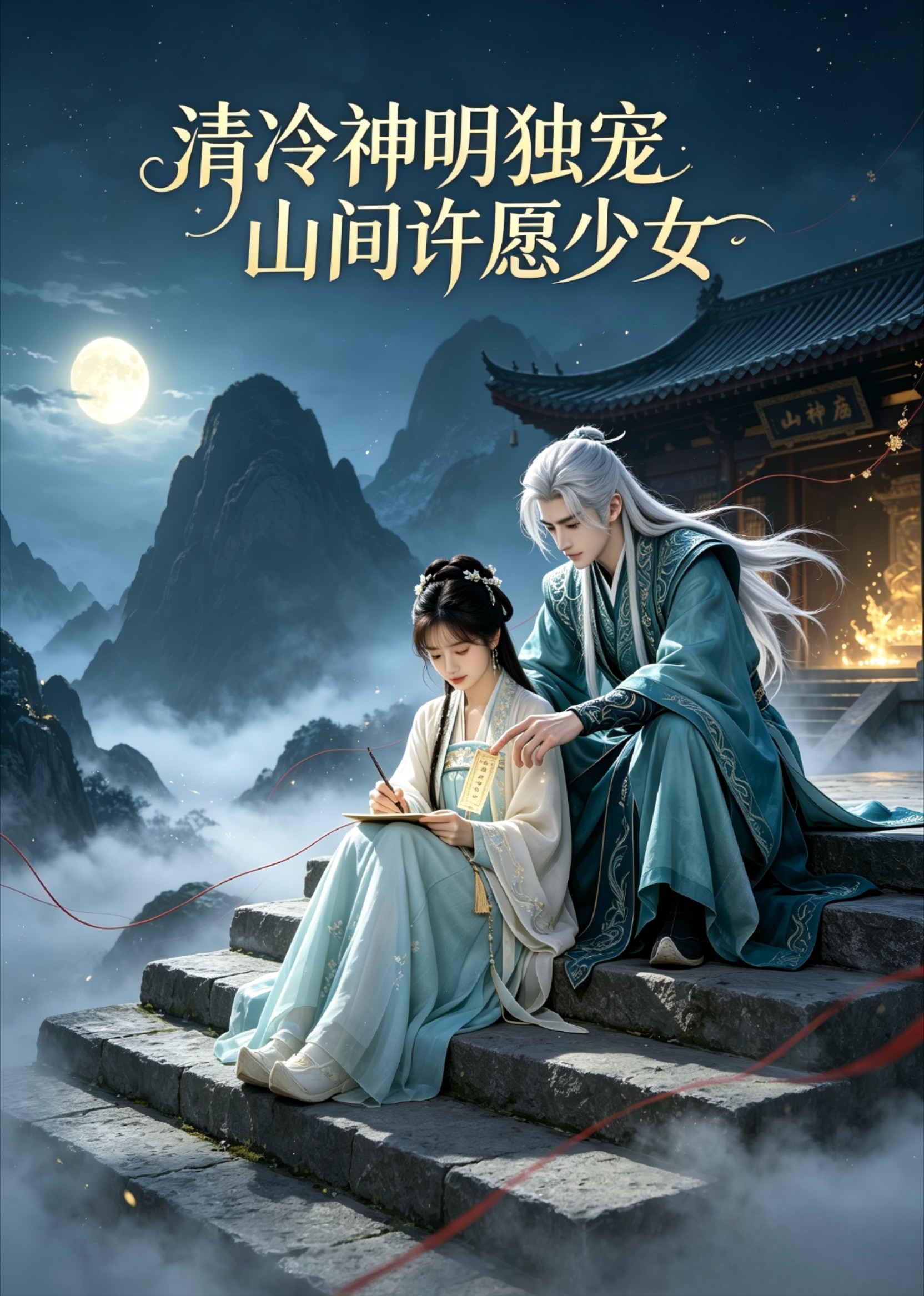 清冷神明独宠山间许愿少女封面图