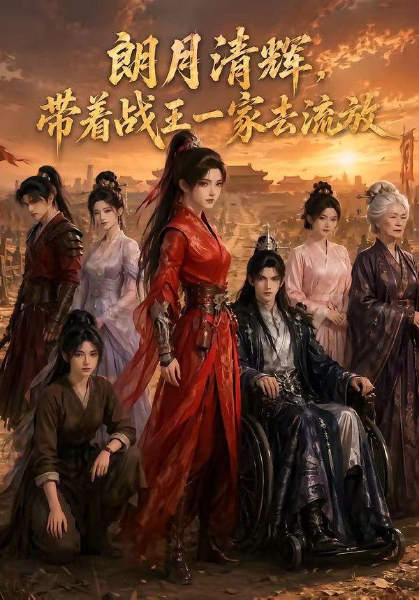 朗月清辉，带着战王一家去流放封面图