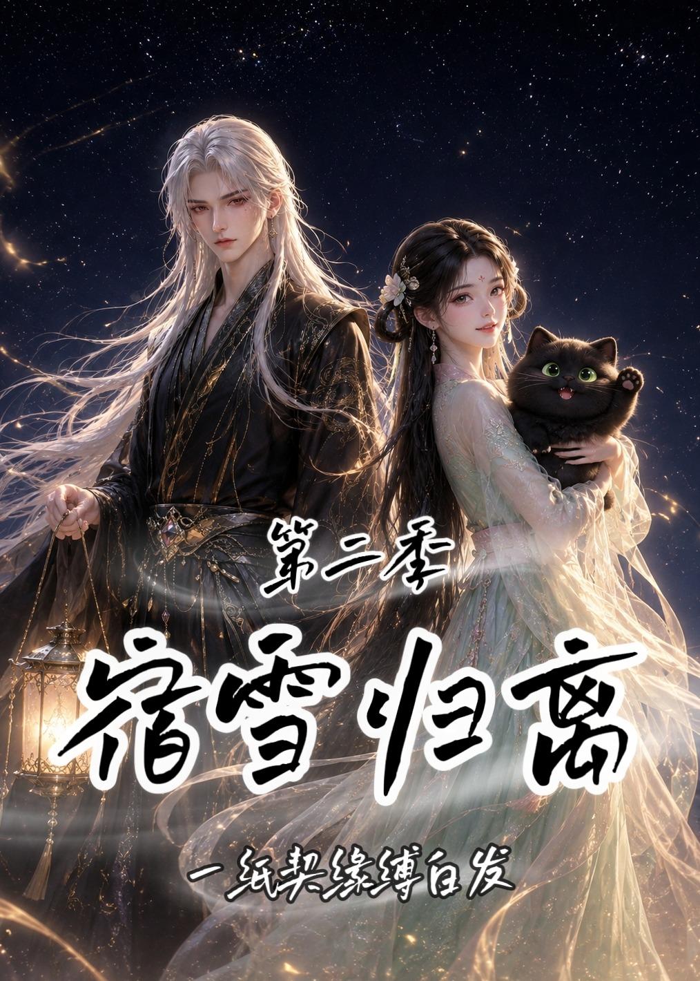 宿雪归离第二季：一纸契缘缚白发封面图